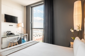 Habitación Individual Hotel Barcelona