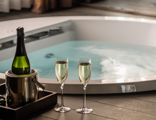 Jacuzzi Habitación Hotel Tarragona