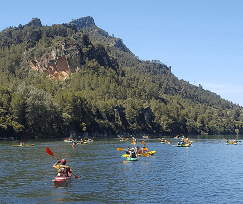 Piragua en el Ebre - Team Building